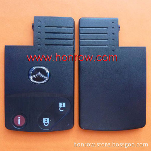 Hot sale products--Mazda 2+1 button key blank with panic